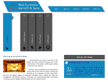 Tablet Screenshot of bolas.co.in